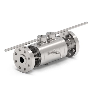 Double Acting Double Block&bleed Ball Valve